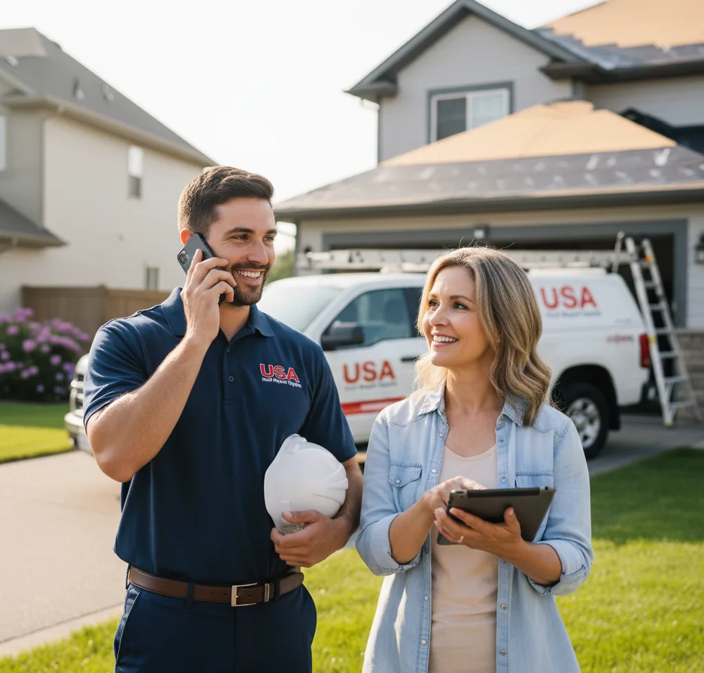 USA Roof Repair Experts customer support in Bradley